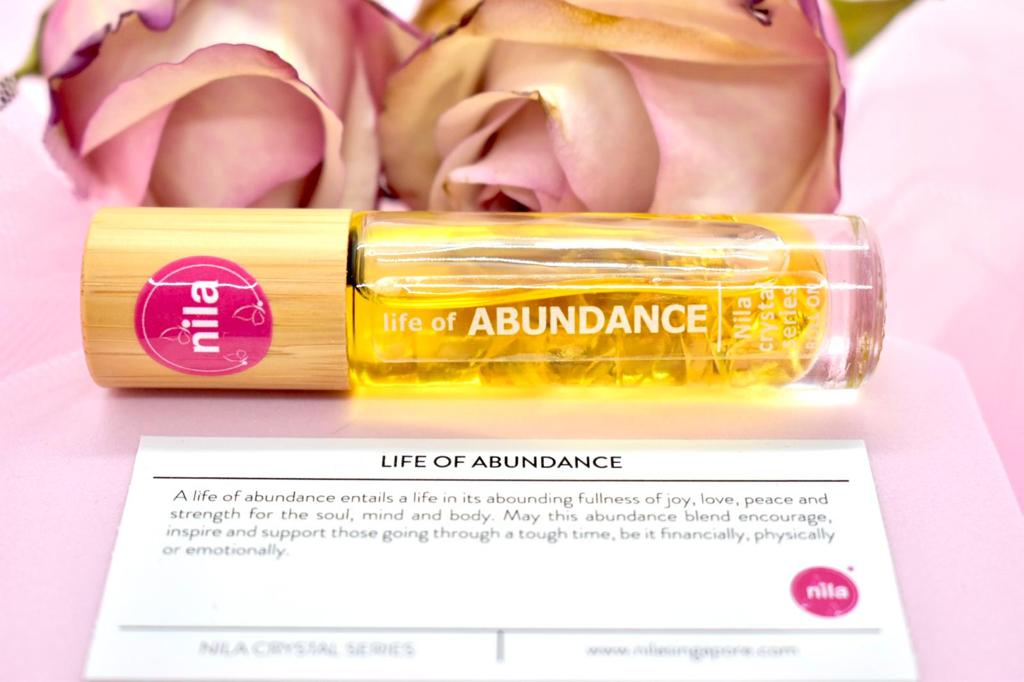 Nila Singapore Self Love Crystal Series - Abundance Roll-On