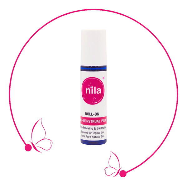Nila Anti-Menstrual Pain Roll-On. Roll On Essential Oils - Nila. 
